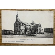 TEMPLO DE JESUS ANTIGUA TARJETA POSTAL